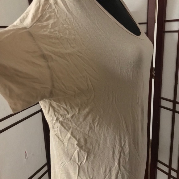 Nude PINK by VS OffShoulder Casual Blouse Sz Sm - Picture 4 of 9